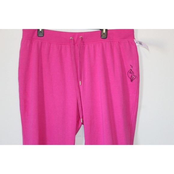 NWT Baby Phat Y2K Bling Logo Sweatpants Rhinestone Pink Plus Size 2X H14232 - Picture 4 of 13
